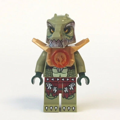 LEGO Minifigure-Crokenburg-Legends of Chima-LOC121-Creative Brick Builders